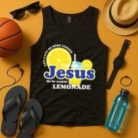 Life Gave Me Some Lemons Jesus Lemonade Christian Quote Tank Top thumb 4