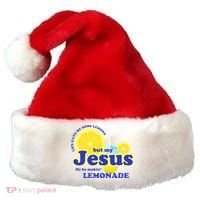 Life Gave Me Some Lemons Jesus Lemonade Christian Quote Santa Hat thumb 0