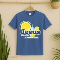 Life Gave Me Some Lemons Jesus Lemonade Christian Quote T-Shirt thumb 2