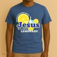 Life Gave Me Some Lemons Jesus Lemonade Christian Quote T-Shirt thumb 3