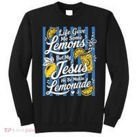 Life Gave Me Lemons Jesus Makes Lemonade Sweatshirt thumb 0