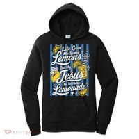 Life Gave Me Lemons Jesus Makes Lemonade Women's Hoodie thumb 0