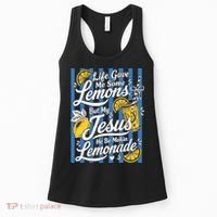 Life Gave Me Lemons Jesus Makes Lemonade Women's Tank Top thumb 0