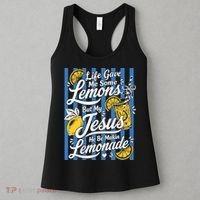 Life Gave Me Lemons Jesus Makes Lemonade Women's Tank Top thumb 3