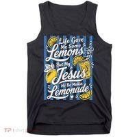 Life Gave Me Lemons Jesus Makes Lemonade Tank Top thumb 0