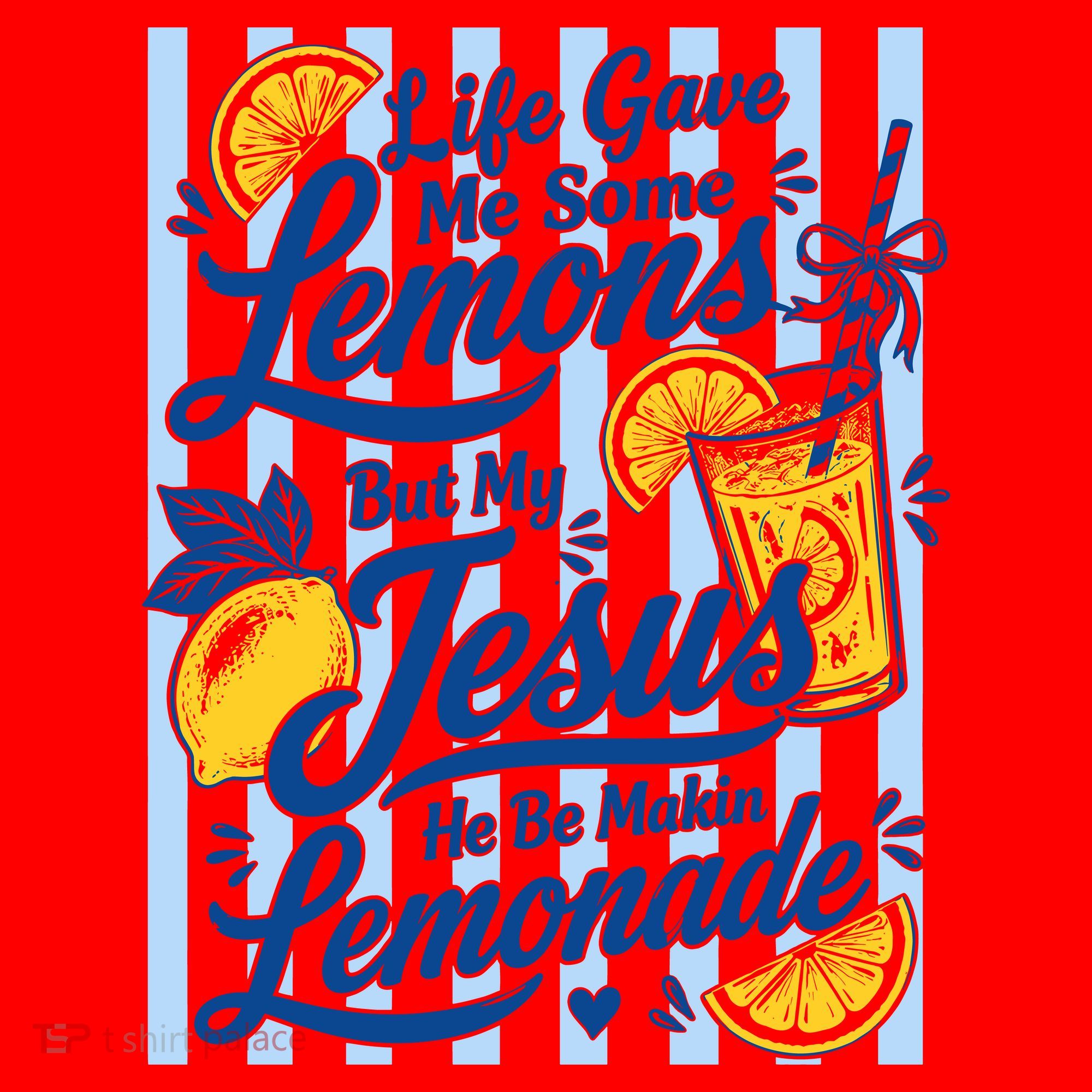 Life Gave Me Lemons Jesus Makes Lemonade Santa Hat