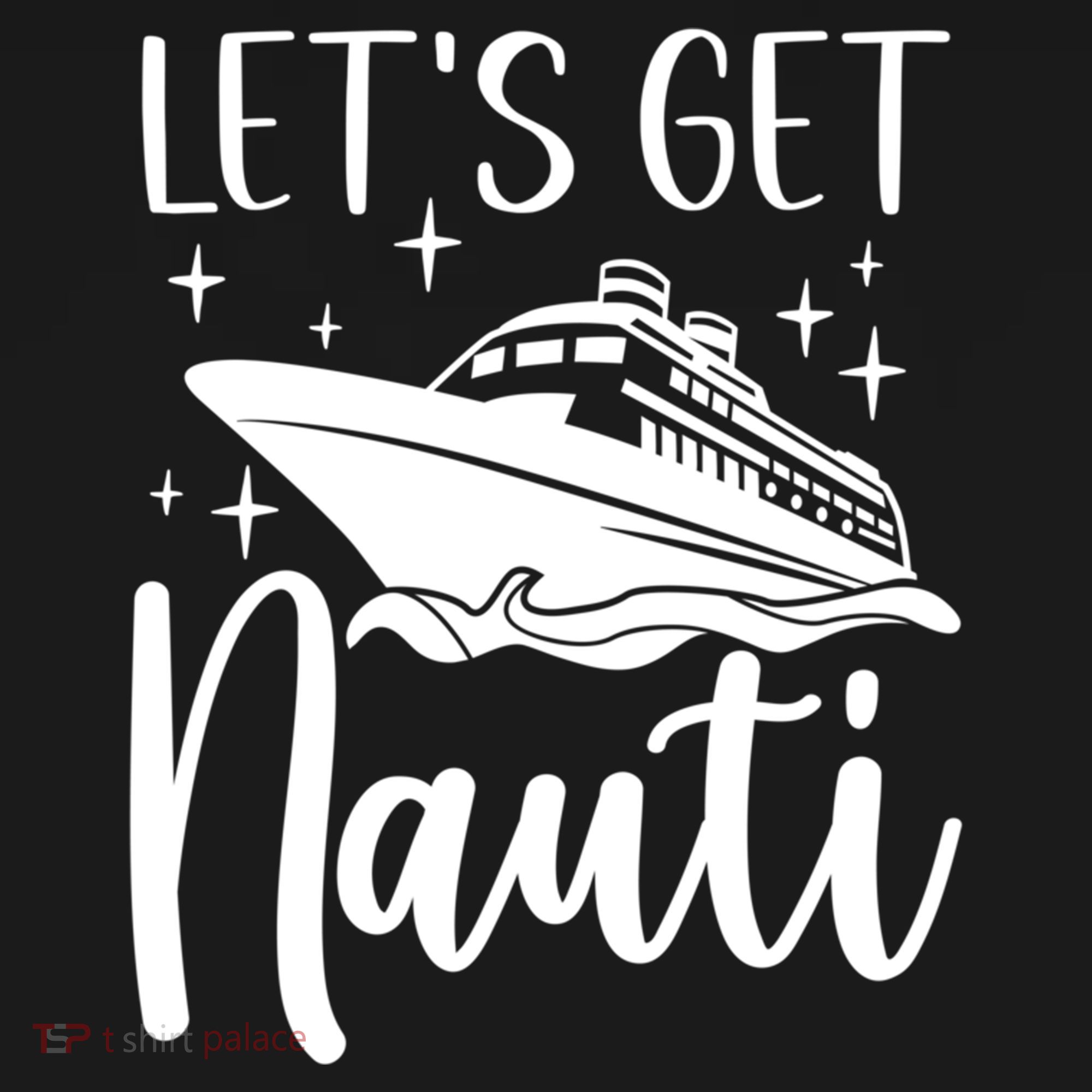 Let's Get Nauti Cruising Vacation Family Trip Gift Ornament