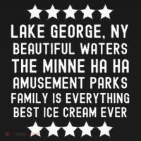 Lake George New York Beautiful Waters Amusement Parks Fun Pajama Set thumb 2