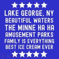 Lake George New York Beautiful Waters Amusement Parks Fun Sweatshirt thumb 3