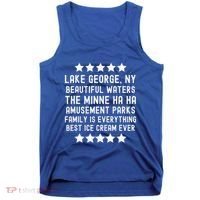 Lake George New York Beautiful Waters Amusement Parks Fun Tank Top thumb 0