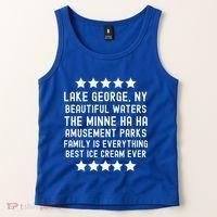 Lake George New York Beautiful Waters Amusement Parks Fun Tank Top thumb 2
