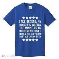 Lake George New York Beautiful Waters Amusement Parks Fun Kids T-Shirt thumb 0