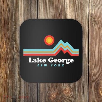 Lake George New York Sunset Mountains Coaster