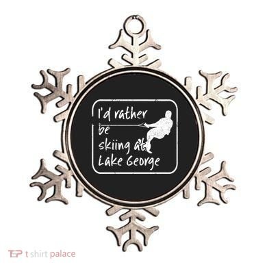 Lake George New York Id Rather Be Water Skiing Great Gift Ornament