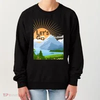 Let's Go Nature Fan Women's Sweatshirt thumb 0