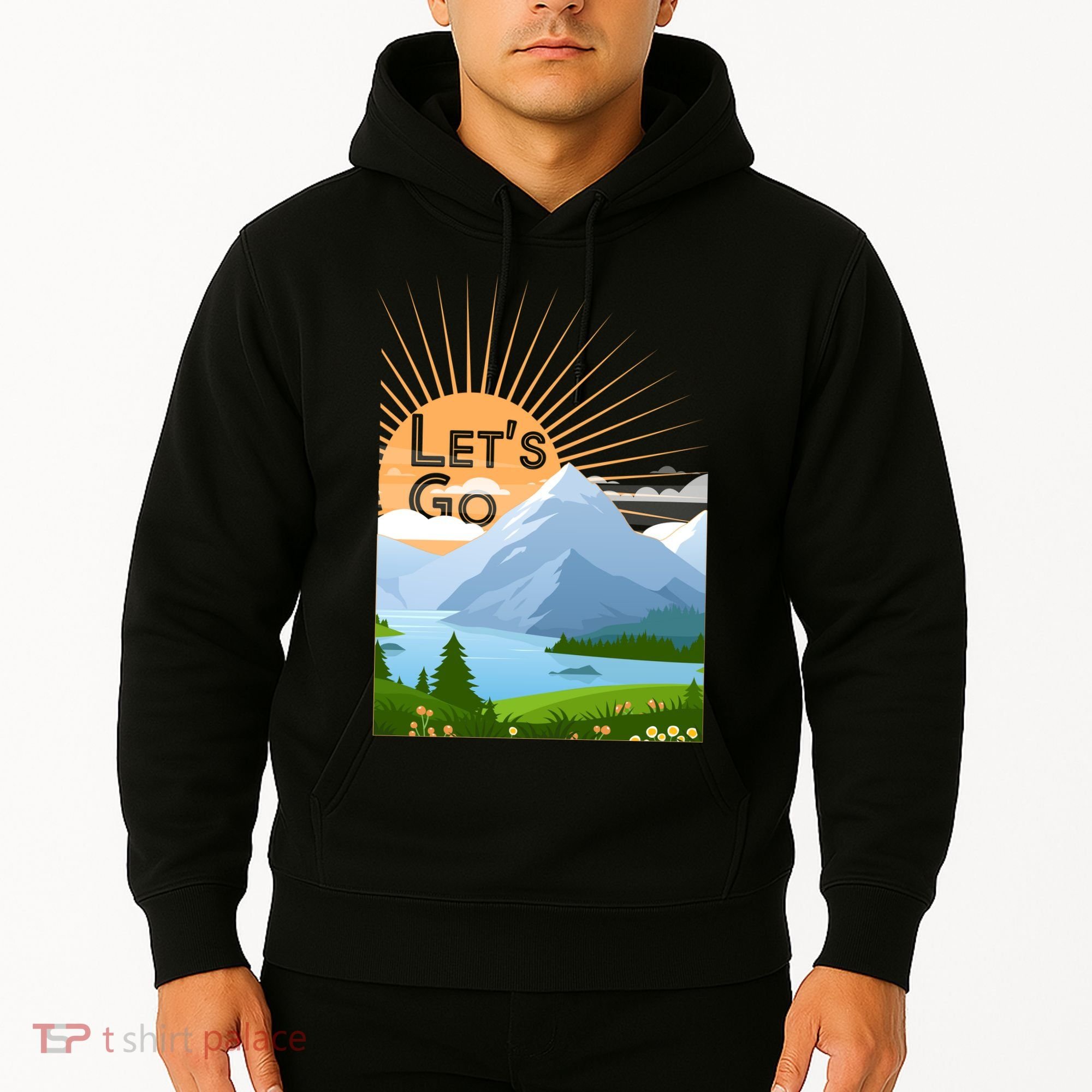 Let's Go Nature Fan Hoodie