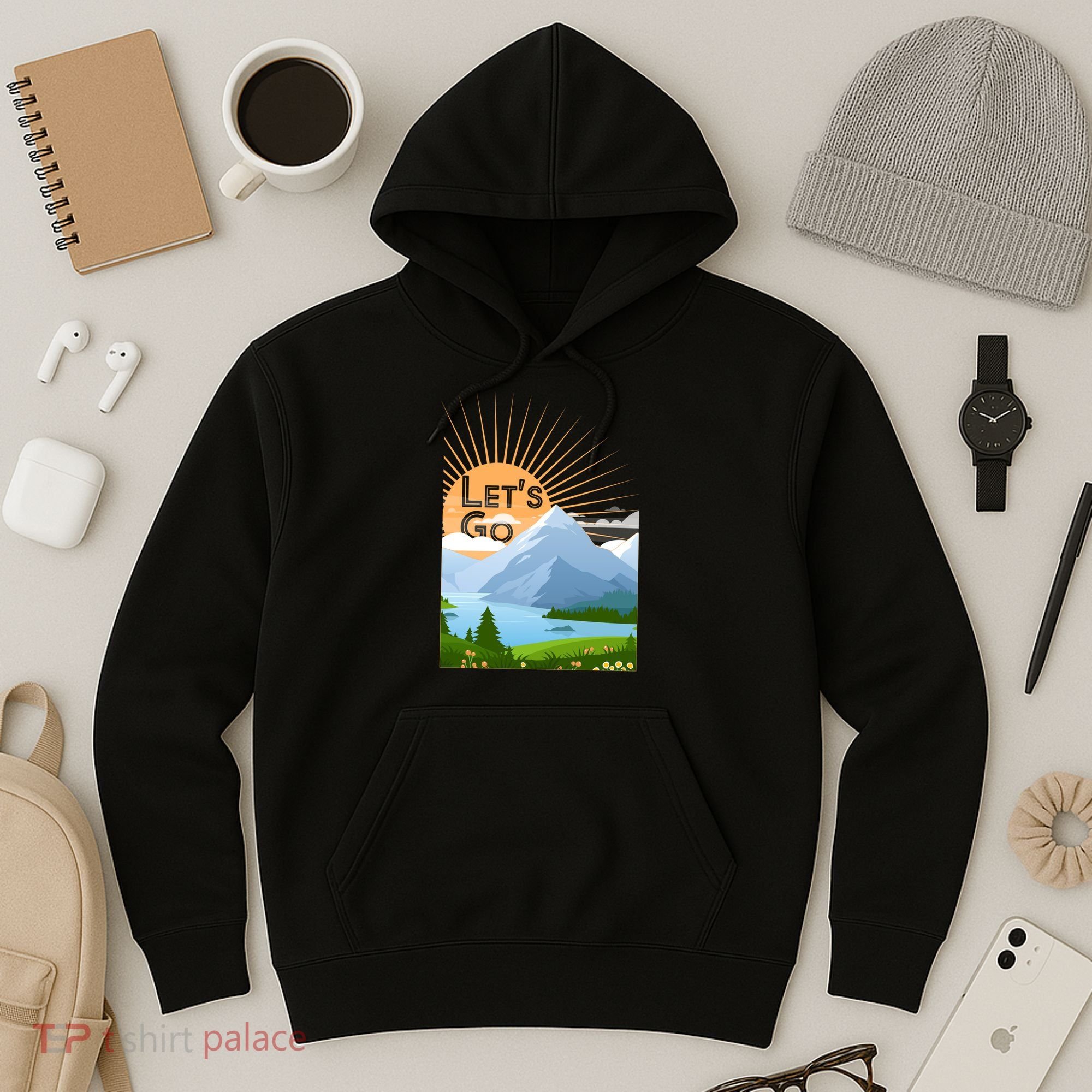 Let's Go Nature Fan Hoodie