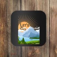 Let's Go Nature Fan Coaster thumb 0