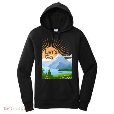 Let's Go Nature Fan Women's Hoodie