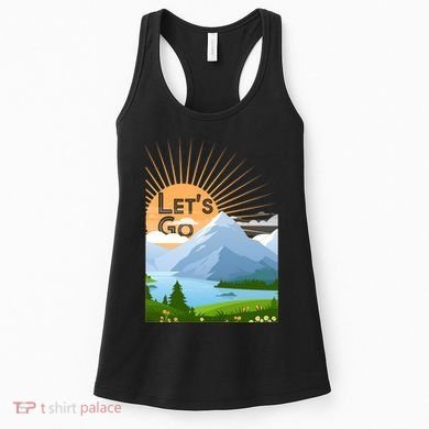 Let's Go Nature Fan Women's Tank Top
