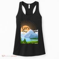 Let's Go Nature Fan Women's Tank Top thumb 0