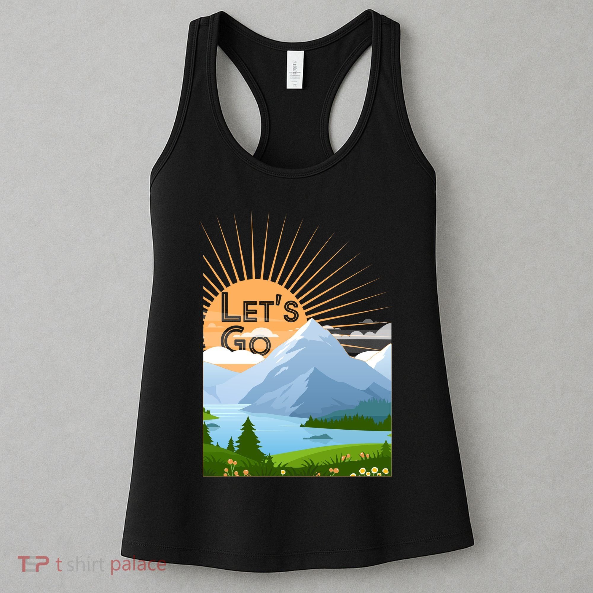 Let's Go Nature Fan Women's Tank Top