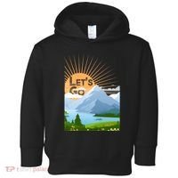 Let's Go Nature Fan Toddler Hoodie thumb 0