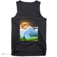 Let's Go Nature Fan Tank Top thumb 0