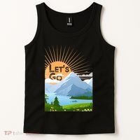 Let's Go Nature Fan Tank Top thumb 2