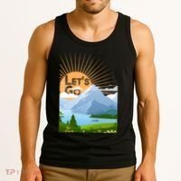 Let's Go Nature Fan Tank Top thumb 3