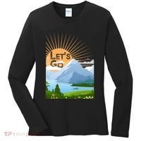 Let's Go Nature Fan Women's Long Sleeve Shirt thumb 0