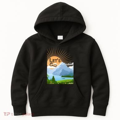 Let's Go Nature Fan Kids Hoodie