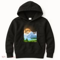 Let's Go Nature Fan Kids Hoodie thumb 0