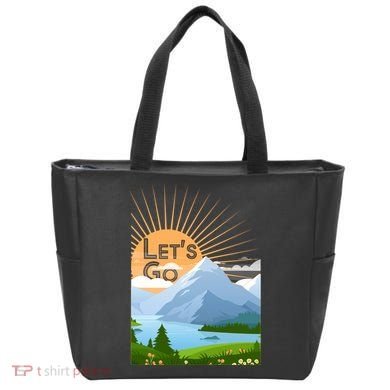 Let's Go Nature Fan Tote Bag