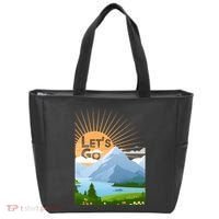 Let's Go Nature Fan Tote Bag thumb 0
