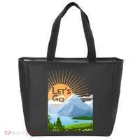 Let's Go Nature Fan Tote Bag thumb 0
