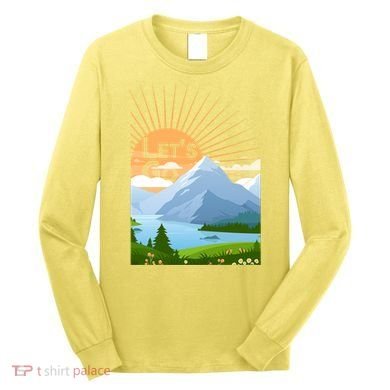 Let's Go Nature Fan Long Sleeve Shirt