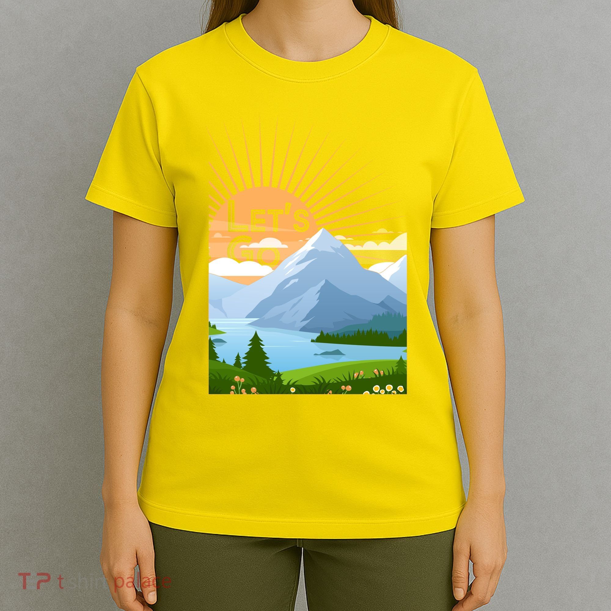 Let's Go Nature Fan T-Shirt