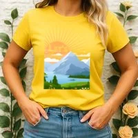 Let's Go Nature Fan Women's T-Shirt thumb 2