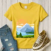 Let's Go Nature Fan Women's T-Shirt thumb 3