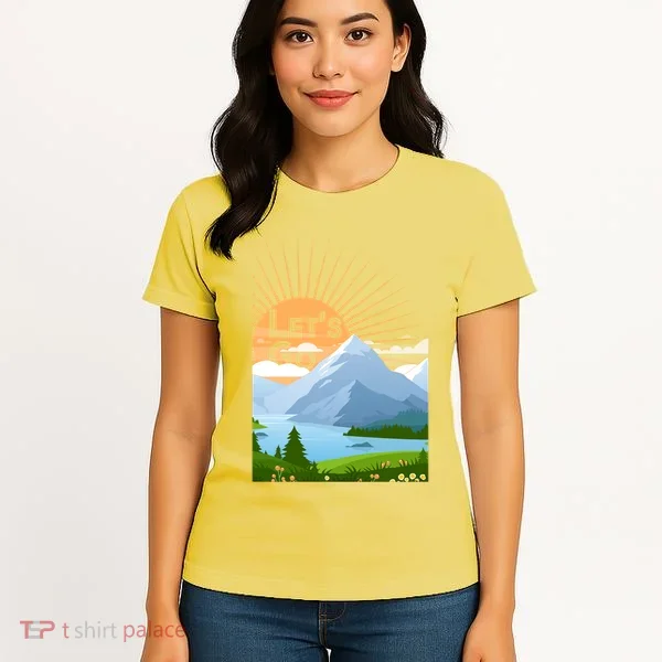 Let's Go Nature Fan Women's T-Shirt