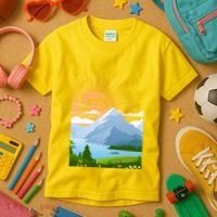 Let's Go Nature Fan Kids T-Shirt thumb 3