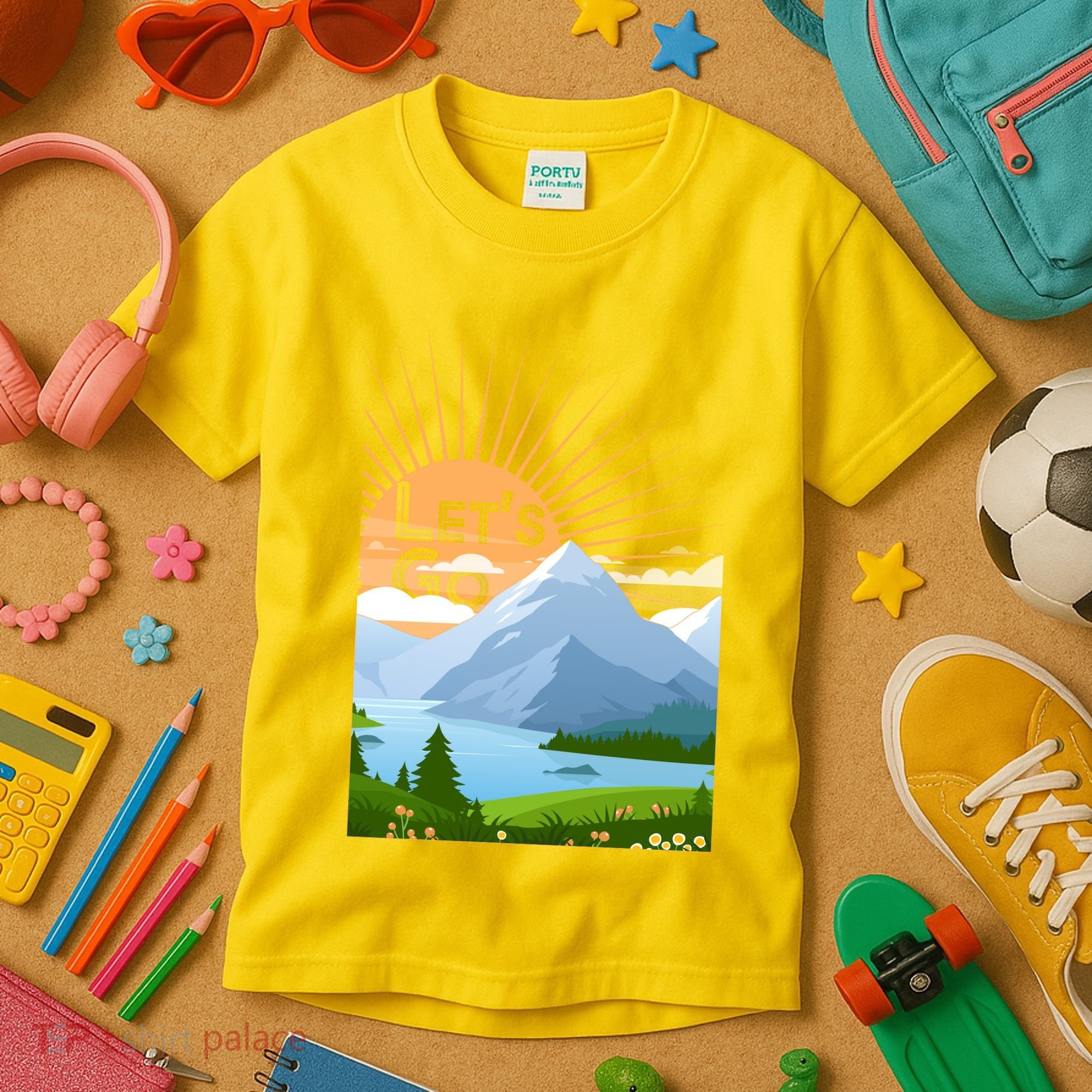Let's Go Nature Fan Kids T-Shirt