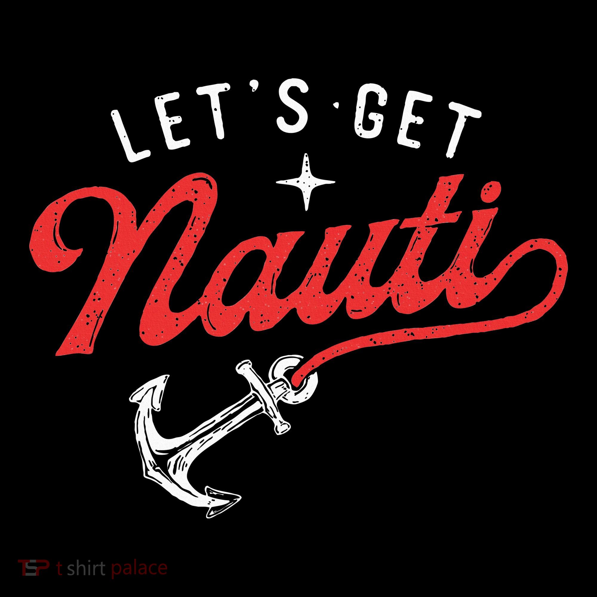 LetS Get Nauti Boating Boat Lover Anchor Captain Women's Hoodie