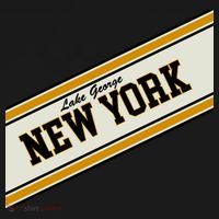 Lake George New York Varsity Logo Ornament thumb 1