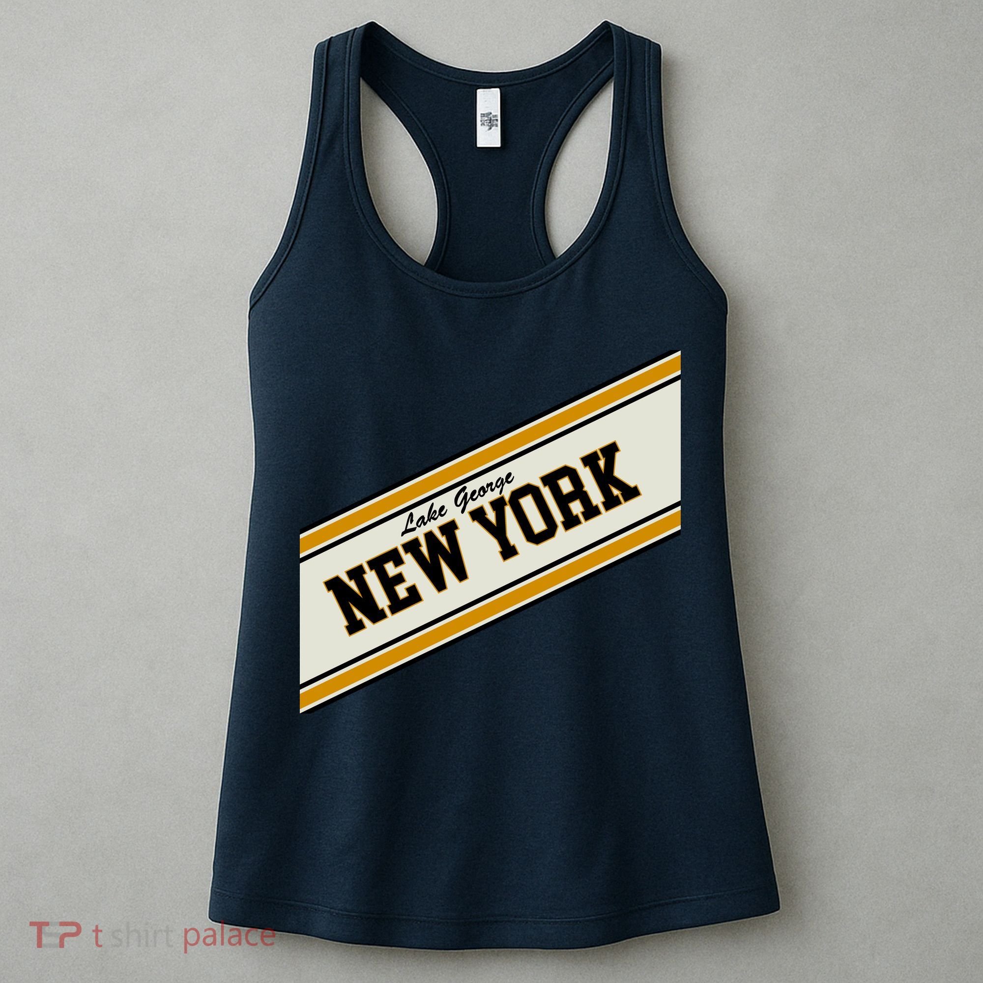 Lake George New York Varsity Logo Women's Tank Top