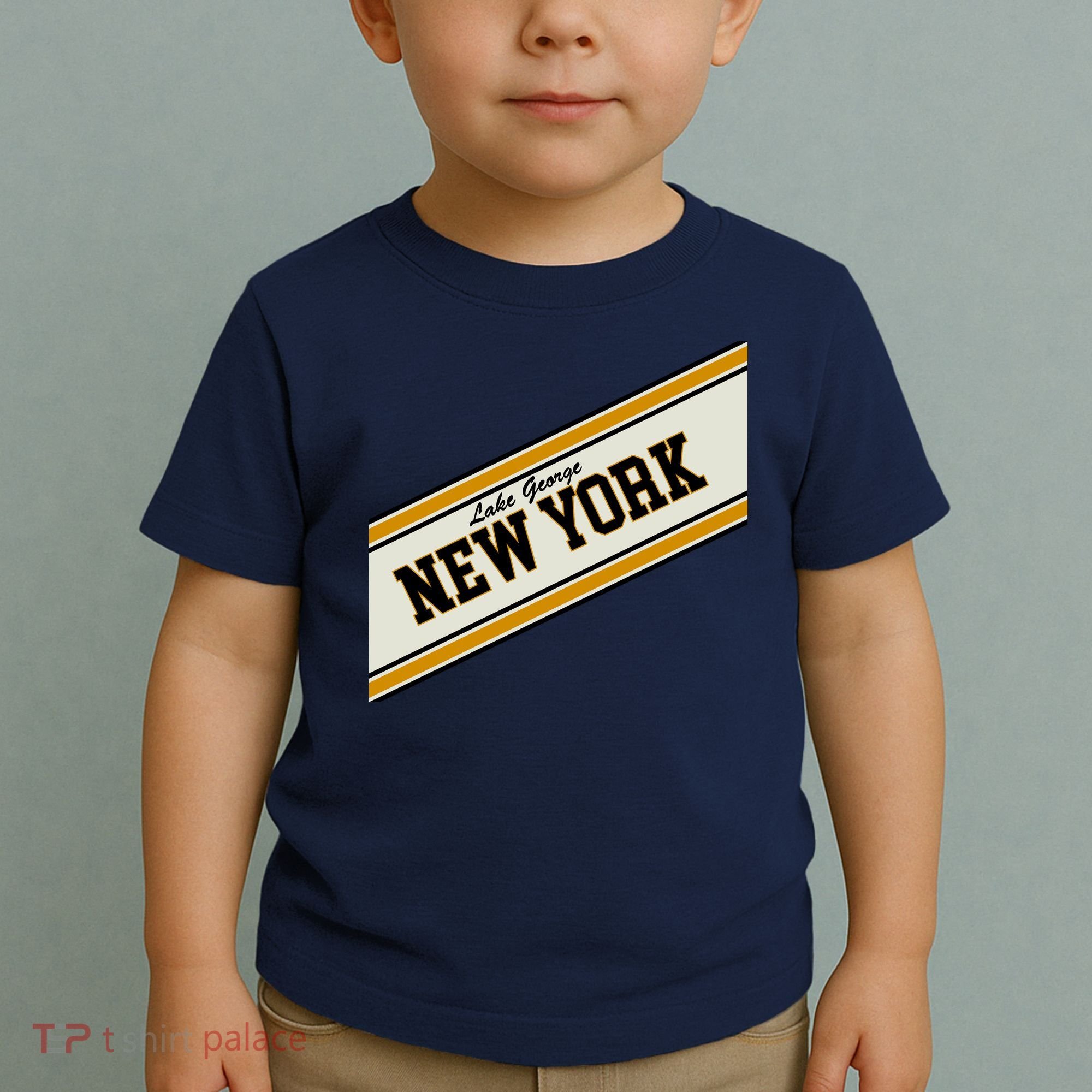 Lake George New York Varsity Logo Toddler T-Shirt