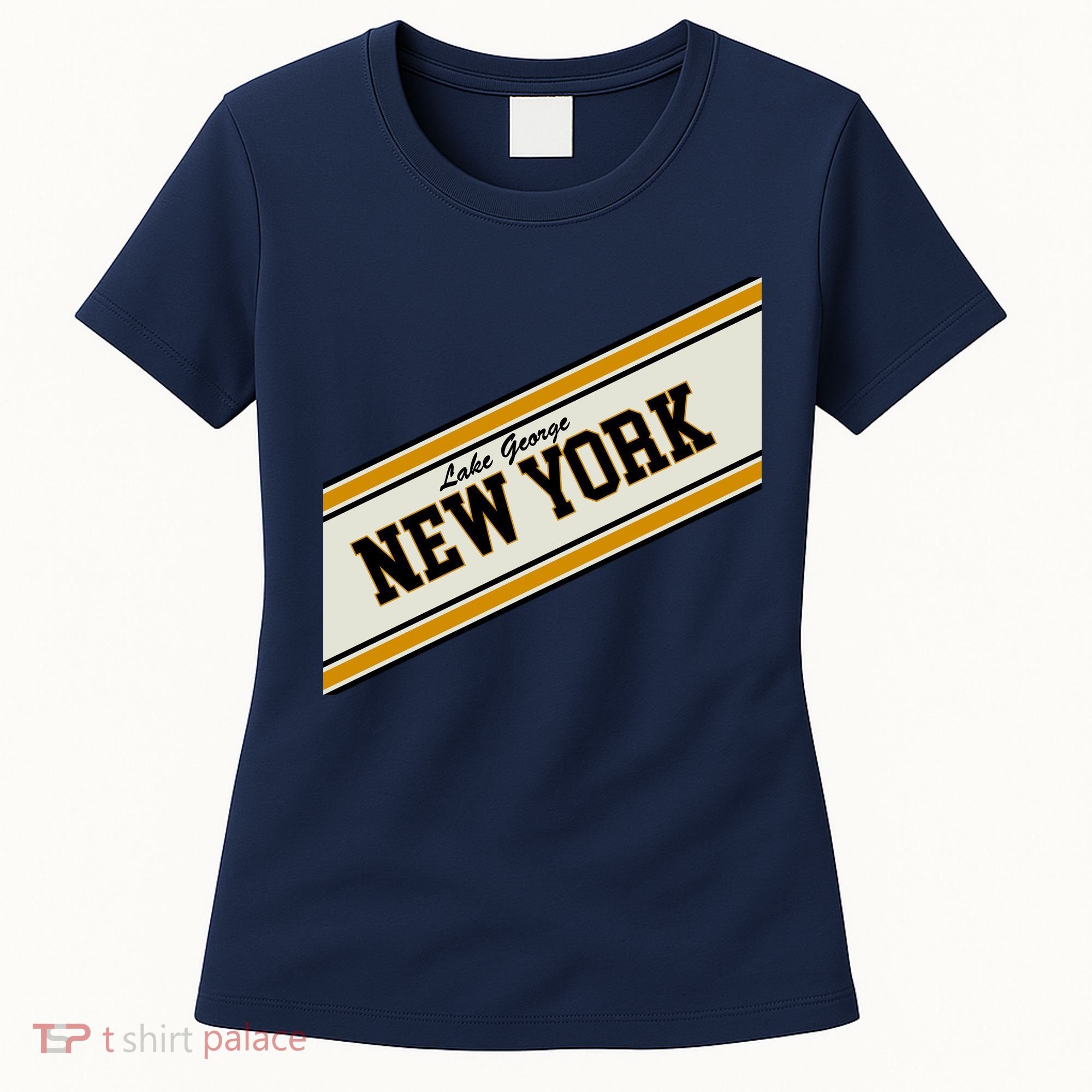 Lake George New York Varsity Logo Women's T-Shirt