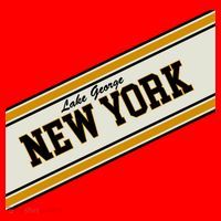 Lake George New York Varsity Logo Santa Hat thumb 1