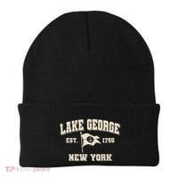 Lake George New York Est. 1755 Beanie thumb 0